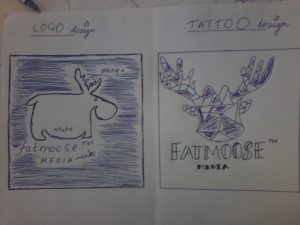 Differentiating the elements of a logo and elements of a "tattoo" still keeping in mind basic design rules