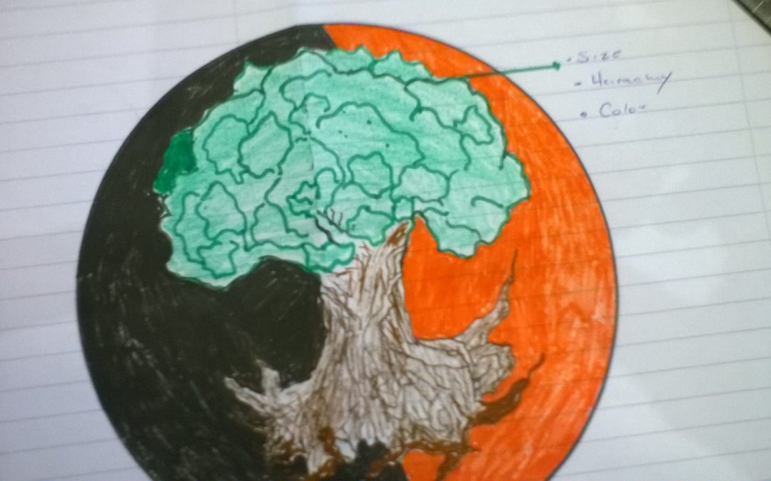 day 2  @ immedia:did more designs on paper and Photoshop pracs.. very interesting