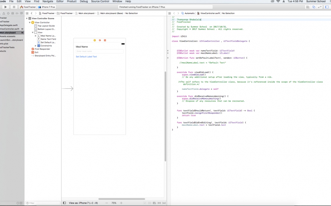 Day Two iOS Development